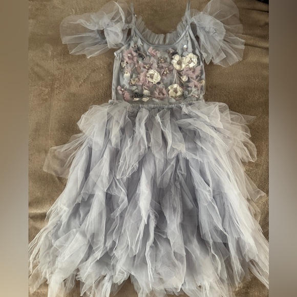 Tutu Du Monde “Antibes” Sequin Tutu Dress Bluebell Blue Size 2-3